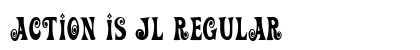 Action Is JL Regular Font Preview