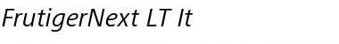 FrutigerNext LT Regular Font