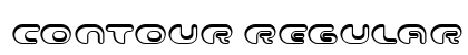 Contour Regular font free download