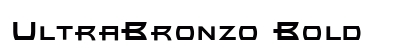UltraBronzo Bold Font UltraBronzo Bold Font Preview