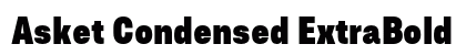 Asket Condensed ExtraBold preview