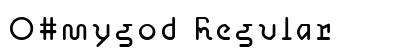 OHmygod Regular font free download