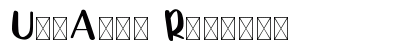UcuAned Regular Font Preview