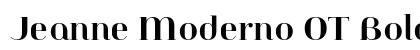 Jeanne Moderno OT Bold Preview