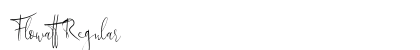 Flowatt Regular Font Preview