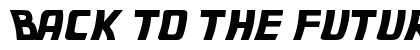 Back to the future 2002 Regular Font Preview