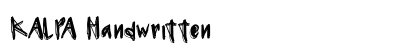 KALPA Handwritten preview