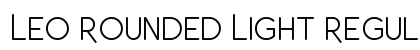 Leo Rounded Light Regular preview