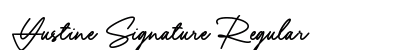 Yustine Signature Regular Font Preview Yustine Signature Regular Font Preview