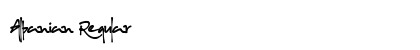 Albanian Regular Font Preview