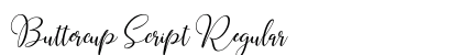 Buttercup Script Regular Font Preview Buttercup Script Regular Font Preview