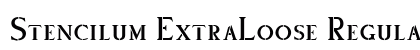 Stencilum ExtraLoose Regular preview Stencilum ExtraLoose Regular preview