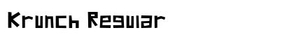 Krunch Regular preview