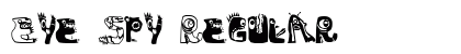 Eye Spy Regular Font Preview