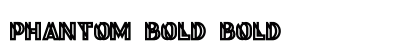 Phantom Bold Bold Font Preview