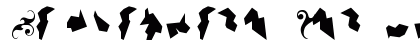 Karmaflage Regular Font Preview