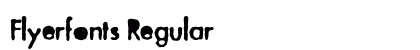 Flyerfonts Regular preview