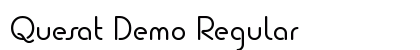 Quesat Demo Regular preview