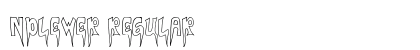 Ndlewer Regular Font Preview