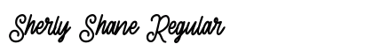 Sherly Shane Regular Font Sherly Shane Regular Font Preview
