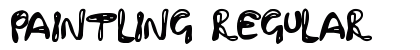 Paintling Regular Font Preview Paintling Regular Font Preview