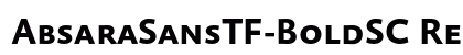 AbsaraSansTF-BoldSC Regular