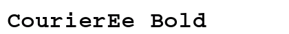 CourierEe Bold Font Preview