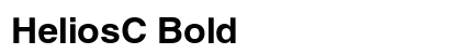 HeliosC Bold Font HeliosC Bold Font Preview