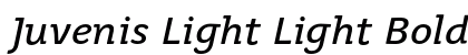 Juvenis Light Light Bold Italic preview Juvenis Light Light Bold Italic preview