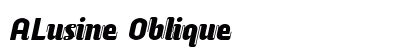 ALusine Oblique preview