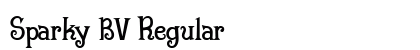 Sparky BV Regular Font Preview