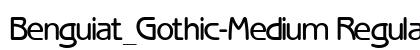 Benguiat_Gothic-Medium Regular