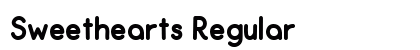 Sweethearts Regular Font Preview
