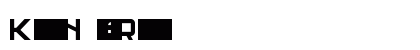 Klonk Narrow Regular Font Preview