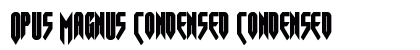 Opus Magnus Condensed Condensed preview