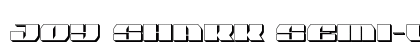 Joy Shark Semi-Condensed 3D Semi-Condensed preview Joy Shark Semi-Condensed 3D Semi-Condensed preview