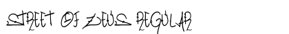 Street Of Zeus Regular Font Preview