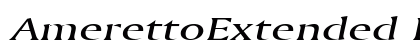 AmerettoExtended Italic preview