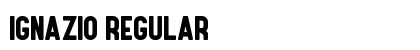 Ignazio Regular Font Preview