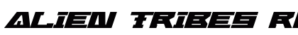 Alien Tribes Regular Font Alien Tribes Regular Font Preview