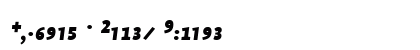 ProfileNO Black Italic preview ProfileNO Black Italic preview