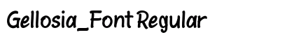 Gellosia_Font Regular