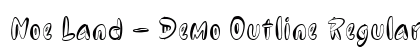 Noe Land - Demo Outline Regular preview Noe Land - Demo Outline Regular preview