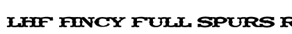 LHF Fancy Full Spurs Reg Regular preview