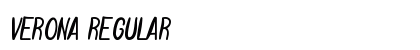 Verona Regular Font Preview