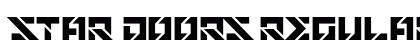 Star Doors Regular Font Preview