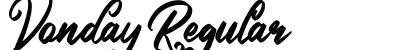 Vonday Regular preview