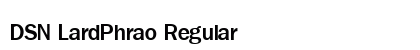 DSN LardPhrao Regular font free download