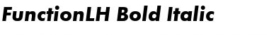 FunctionLH Bold Italic