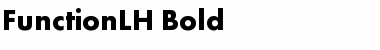 FunctionLH Bold Font